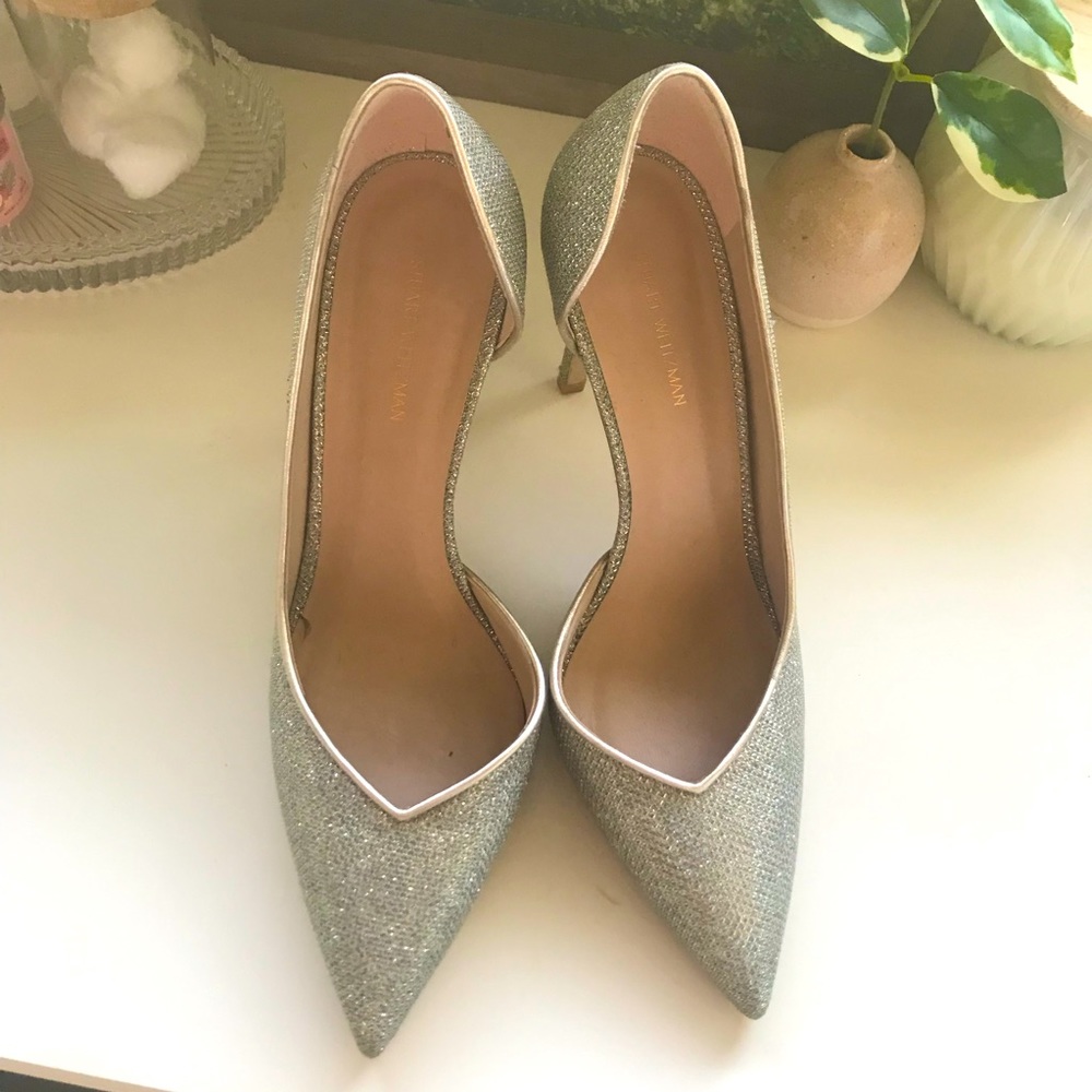 Stuart Weitzman sparkle heel
